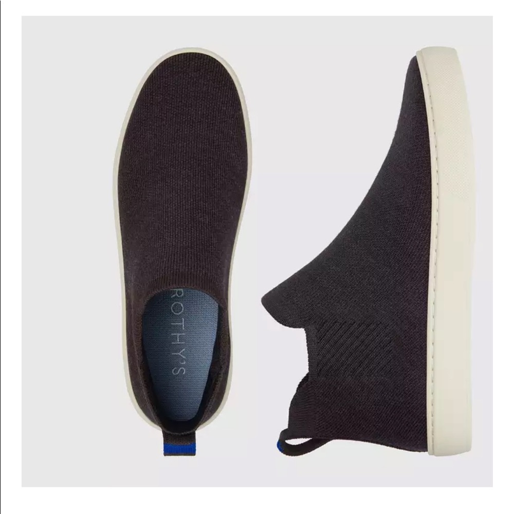 Rothy’s Wool Chelsea Boot in Espresso Brown size 10 EUC